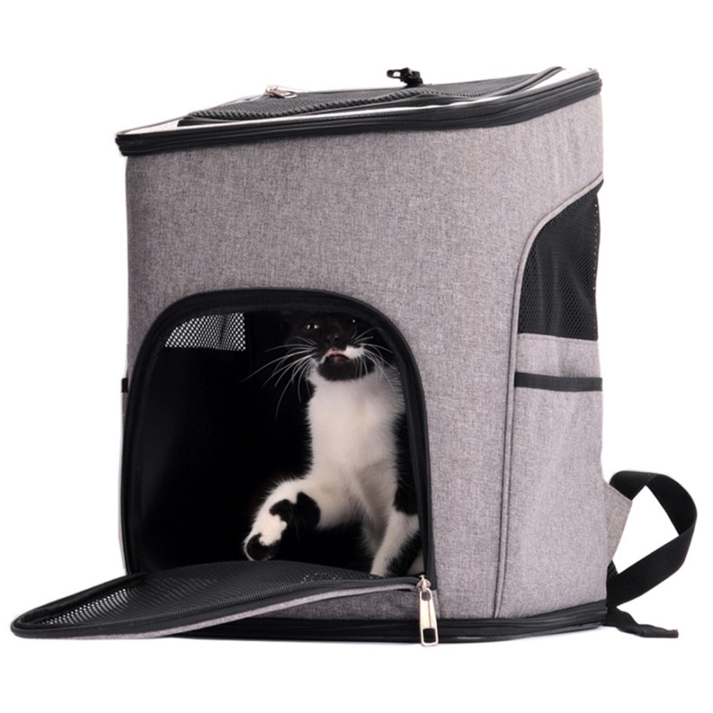 Fordable Small Pet Carrier Cats/Dogs Window Backpack - Image 3