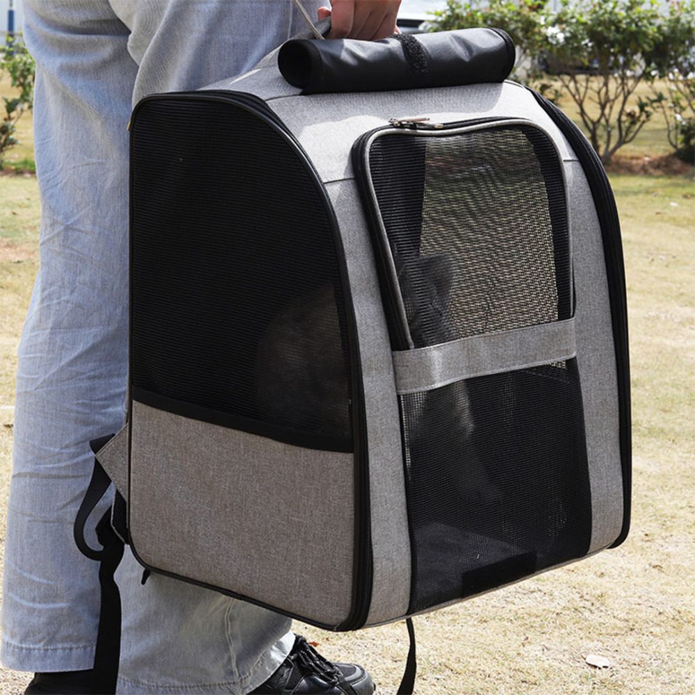 Small Pet Carrier Cat/Dog Backpack with Windows - Image 4